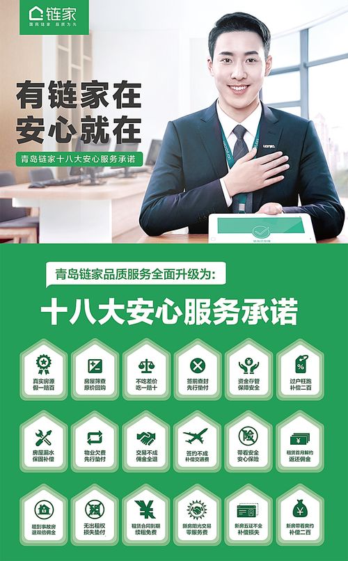青島鏈家九載深耕，十八大安心服務(wù)承諾再升級(jí)，為島城百姓安居夢(mèng)保駕護(hù)航